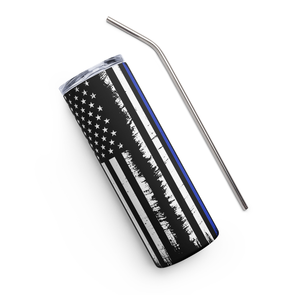 Thin Blue Line Flag 20oz Tumbler