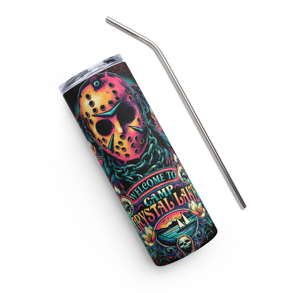 Camp Crystal Lake 20oz Tumbler Cup