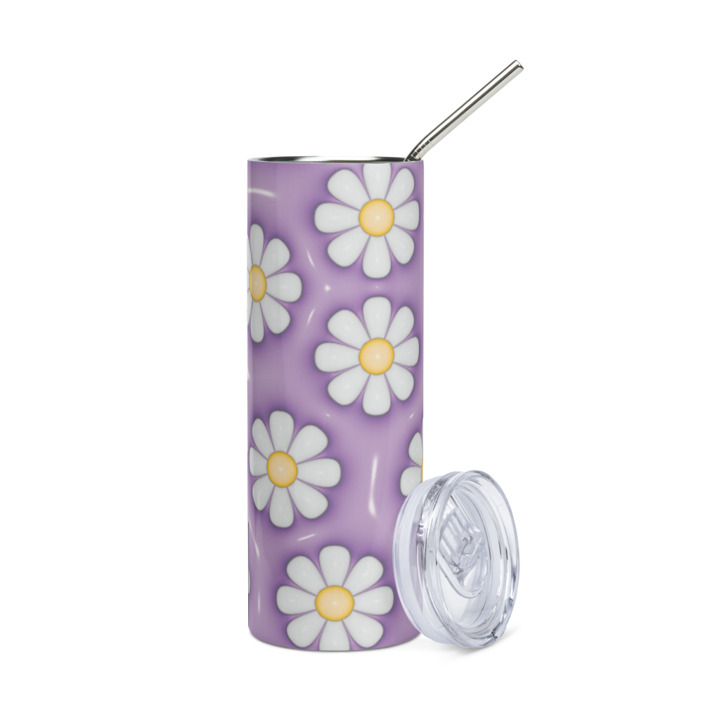 Daisy Puffy 20oz Tumbler Cup