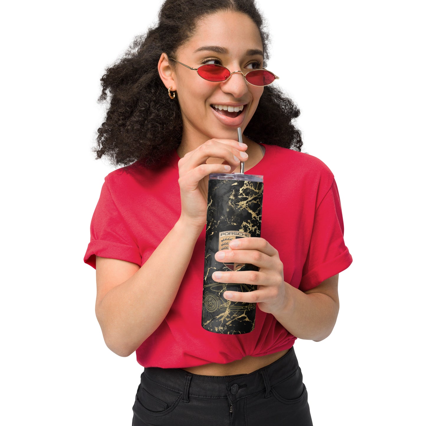 Porsche Marble 20oz Tumbler
