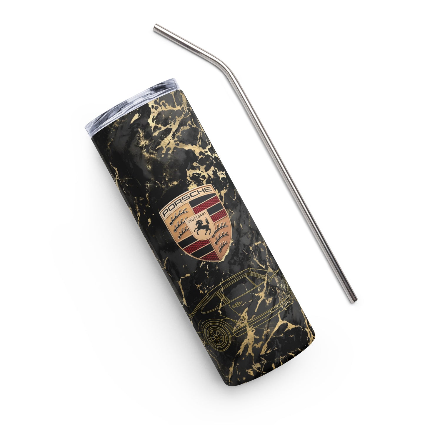 Porsche Marble 20oz Tumbler