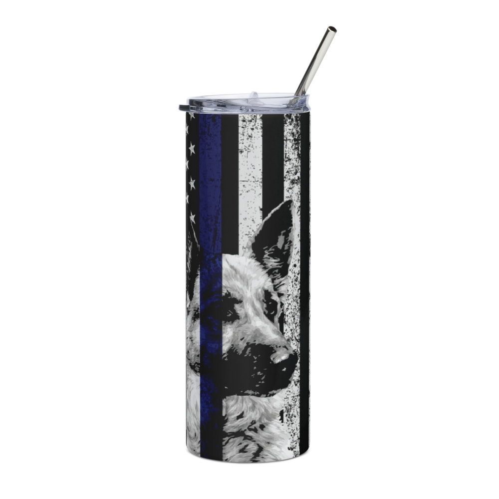 German Shepard Police 20oz Tumbler