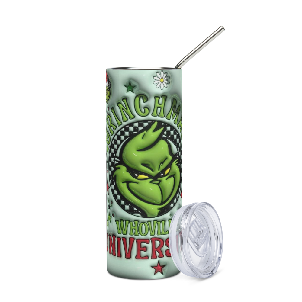 Whoville University Puffy 20oz Tumbler Cup