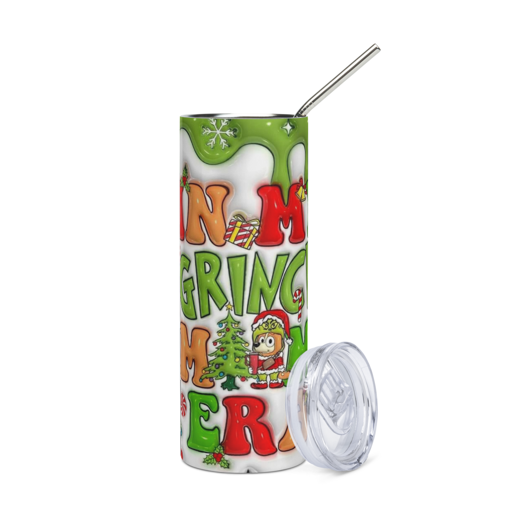 In My Grinch Era Puffy 20oz Tumbler