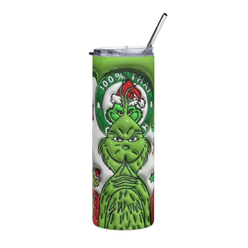 GrinchBucks Puffy 20oz Tumbler