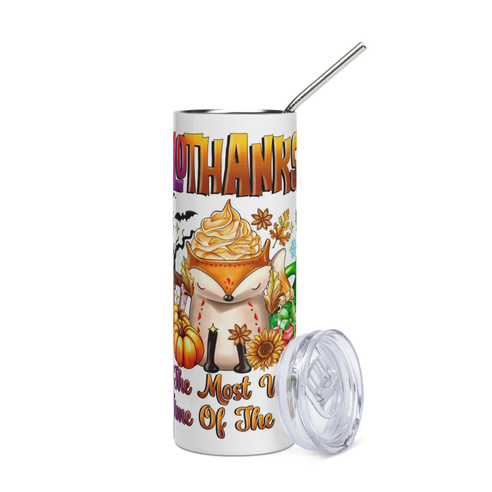 HalloThanksMas Christmas 20oz Tumbler