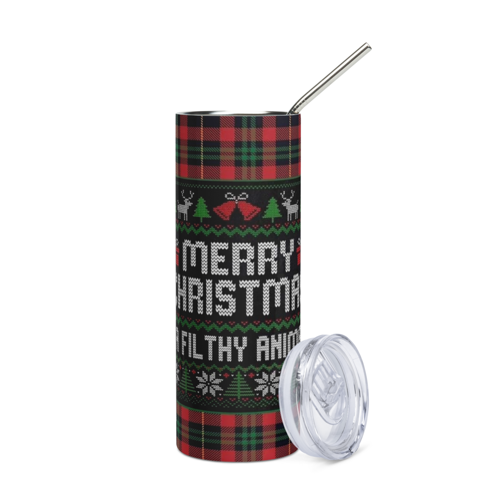Merry Christmas Ya Filthy Animal 20oz Tumbler