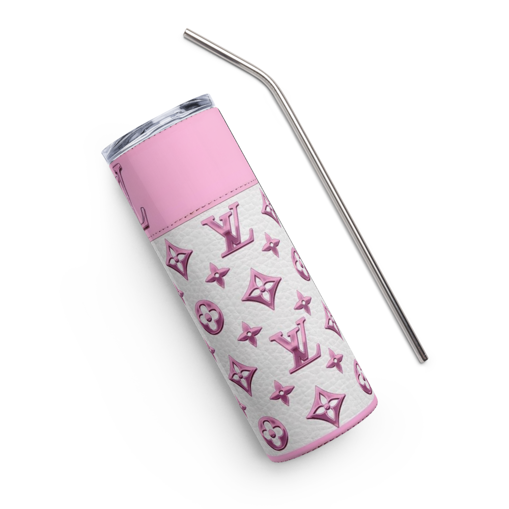 Pink Louis V 20oz Tumbler Cup