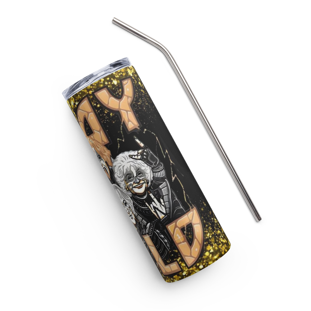 Golden Kiss Girls 20oz Tumbler Cup