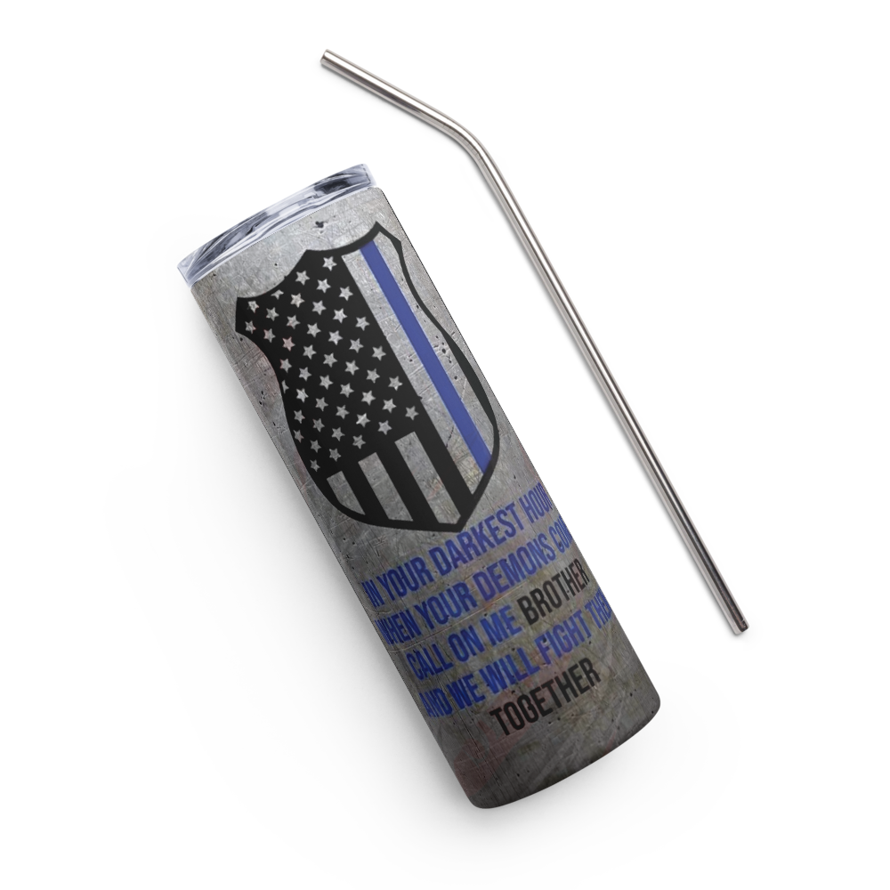 Police Vow 20oz Tumbler