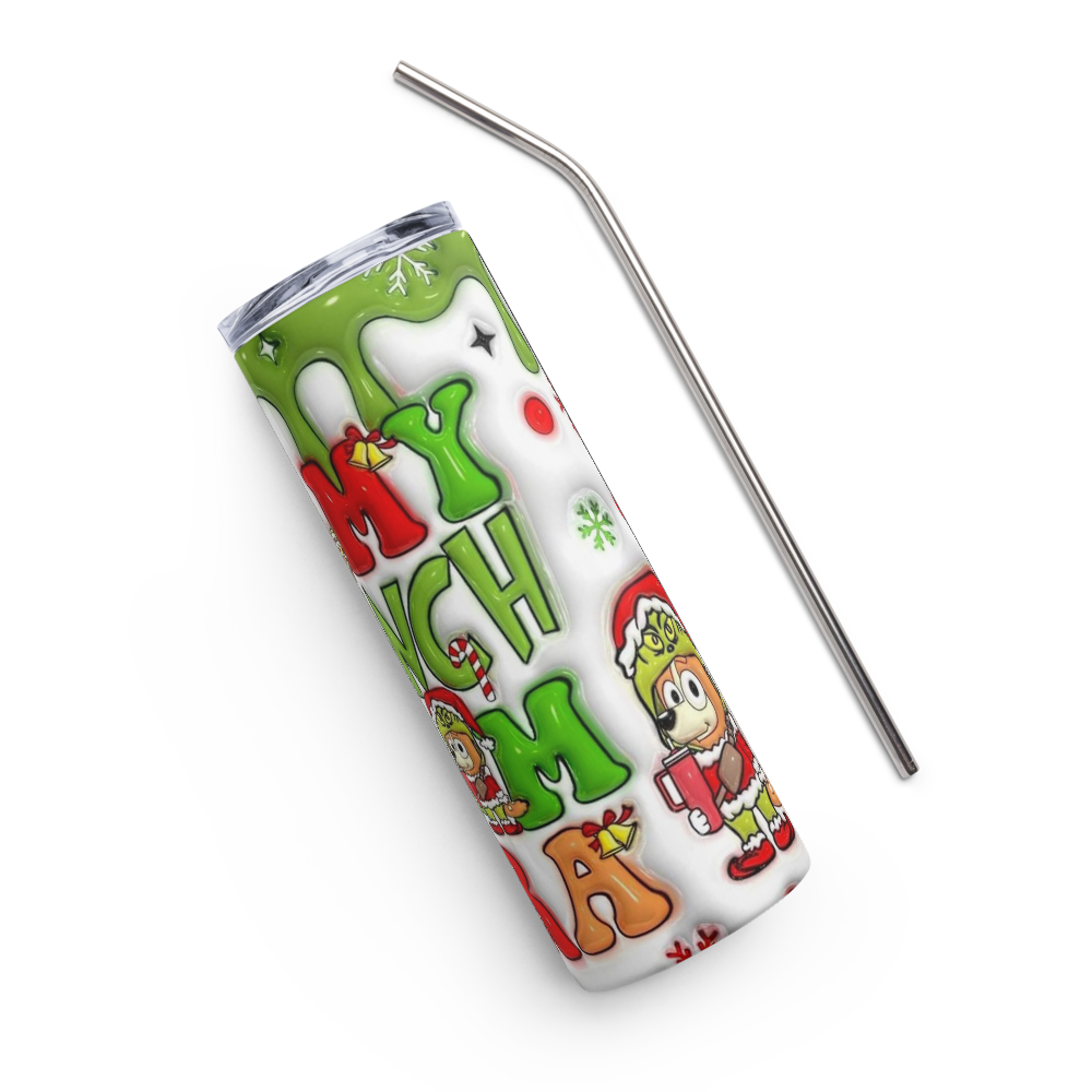 In My Grinch Era Puffy 20oz Tumbler