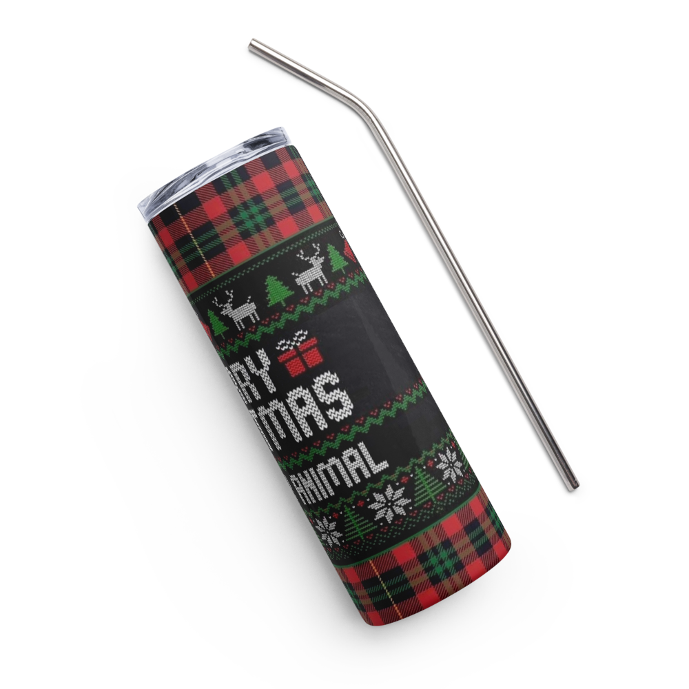 Merry Christmas Ya Filthy Animal 20oz Tumbler