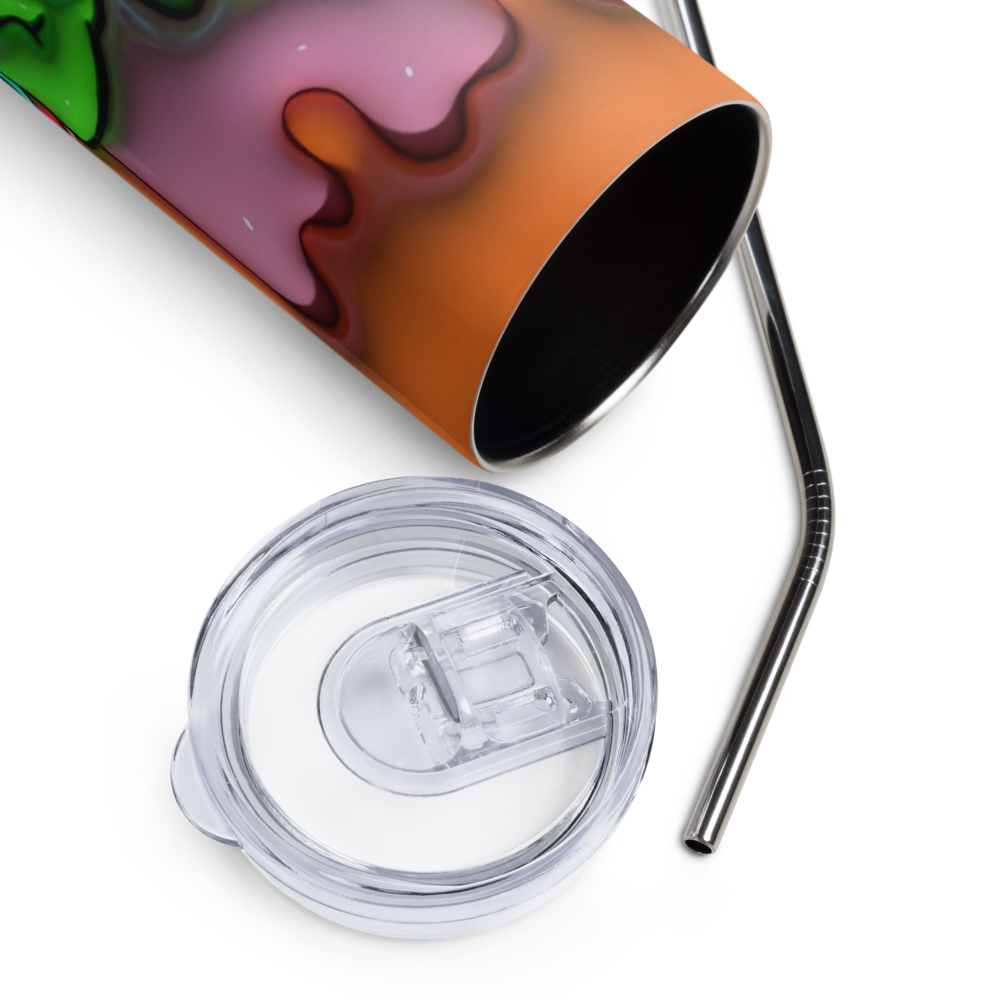 Oogie Stitch Puffy 20oz Tumbler Cup