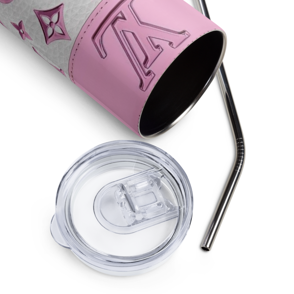 Pink Louis V 20oz Tumbler Cup