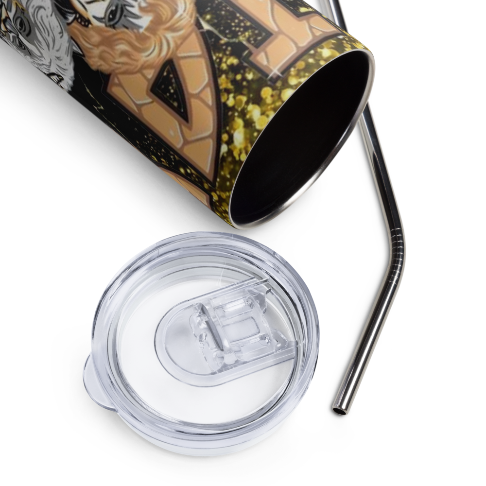Golden Kiss Girls 20oz Tumbler Cup