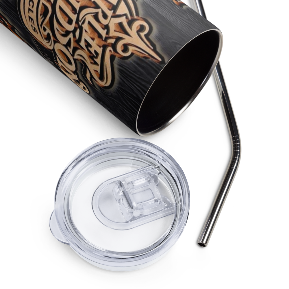 Harley Wood Dragon 20oz Tumbler