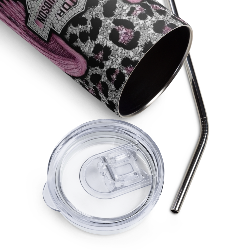 Pink Wings Harley Davidson 20oz Tumbler