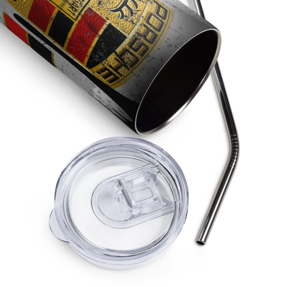 Porsche Grunge 20oz Tumbler