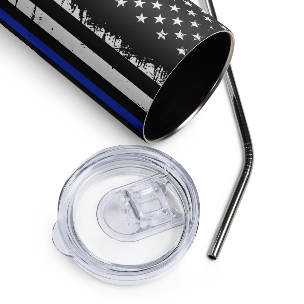 Thin Blue Line Flag 20oz Tumbler