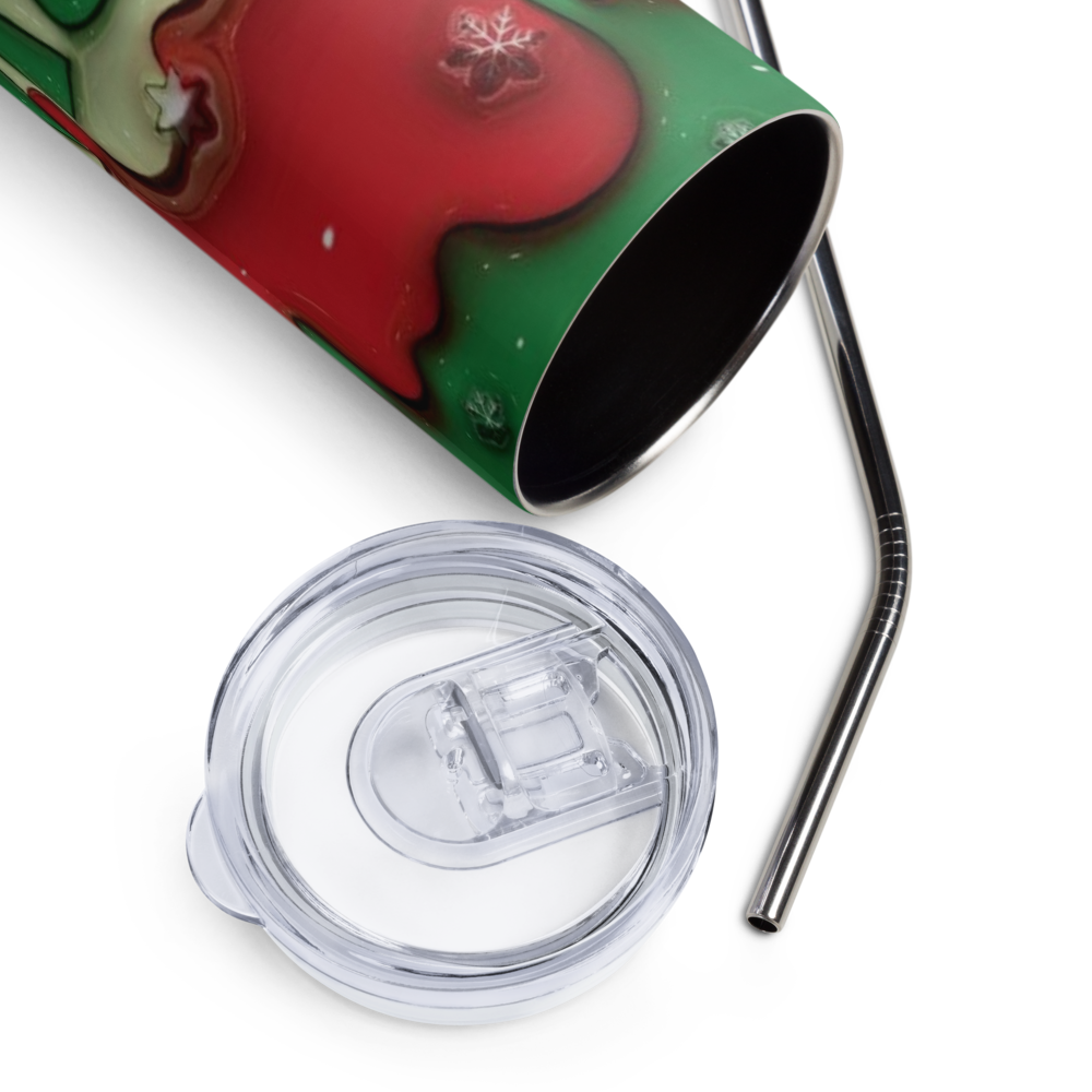 Grinch Mode Puffy 20oz Tumbler Cup
