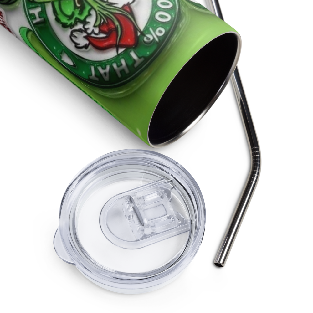 GrinchBucks Puffy 20oz Tumbler