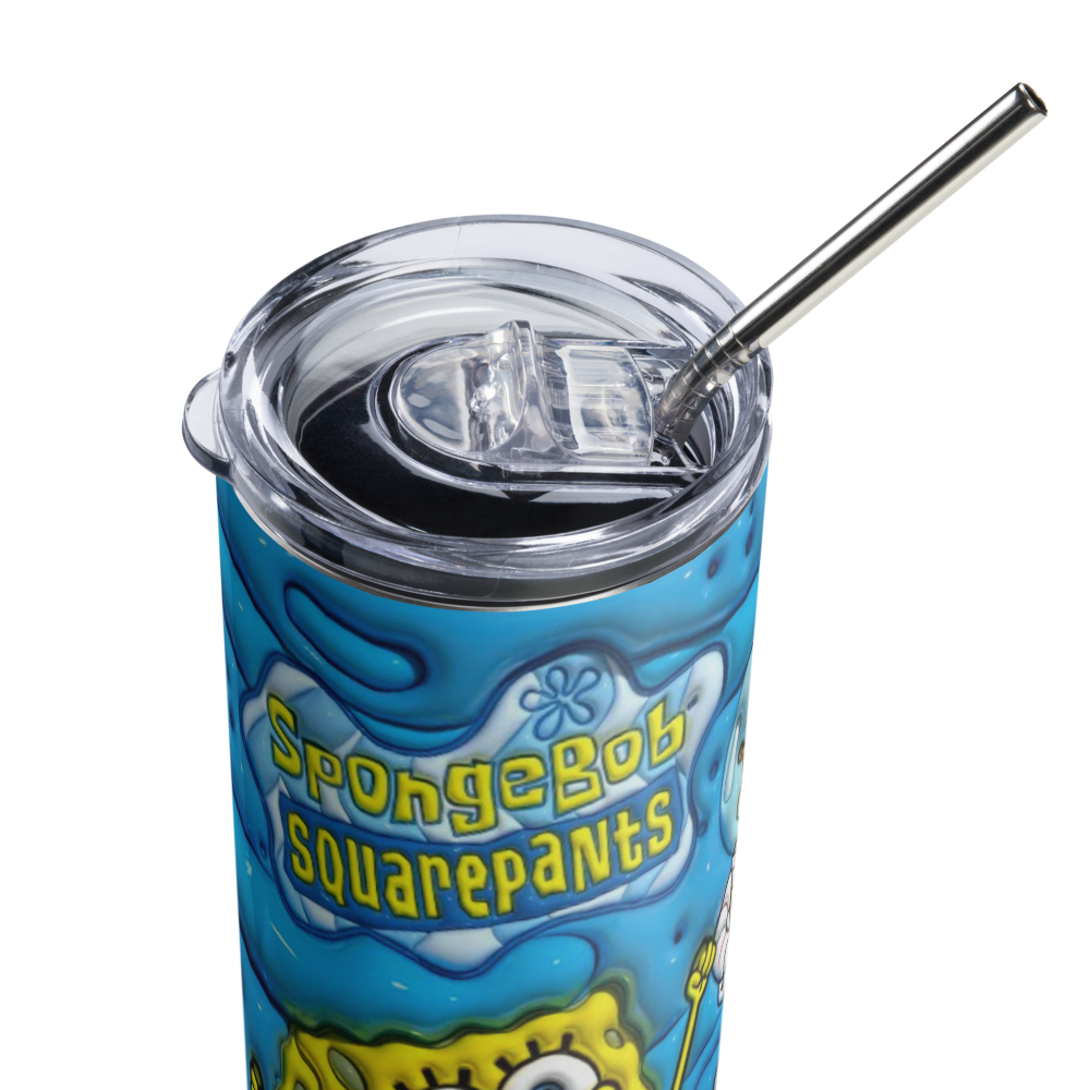 Spongebob Puffy 20oz Tumbler