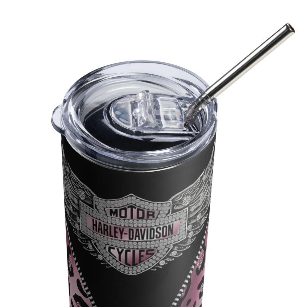Pink Harley 20oz Tumbler Cup