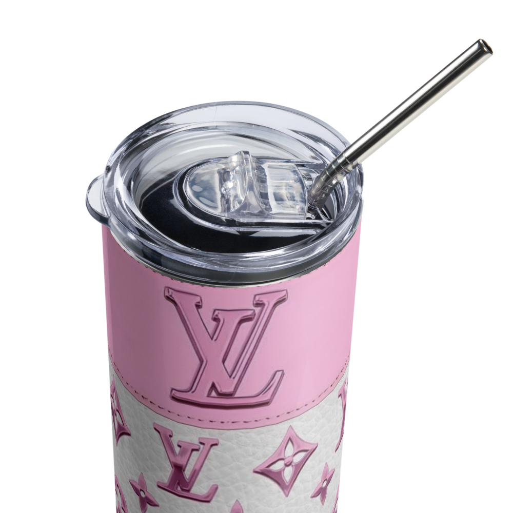 Pink Louis V 20oz Tumbler Cup