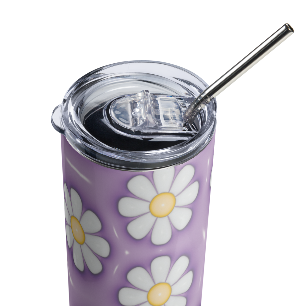 Daisy Puffy 20oz Tumbler Cup