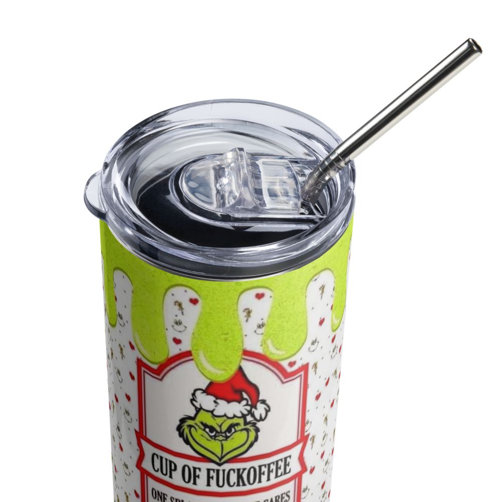 Grinch Cup Of Fucoffee 20oz Tumbler