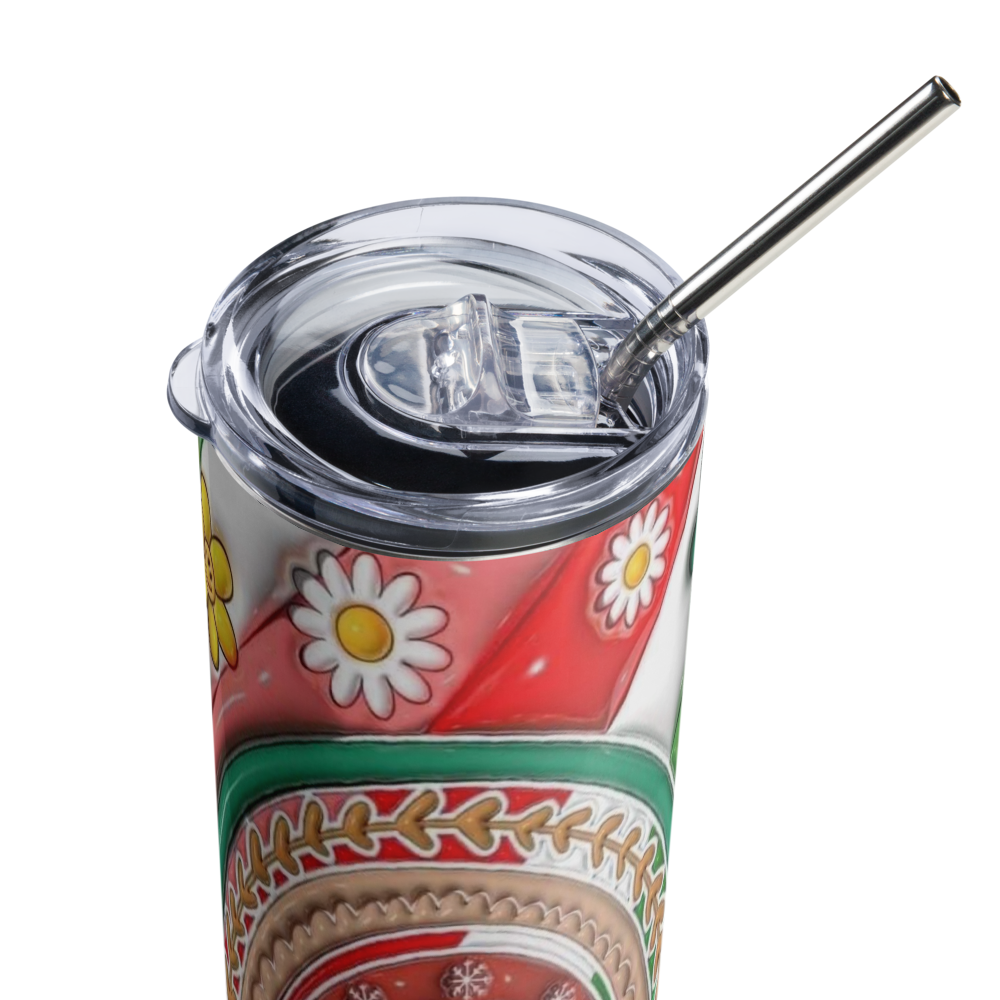 Holiday Cheer Puffy 20oz Tumbler