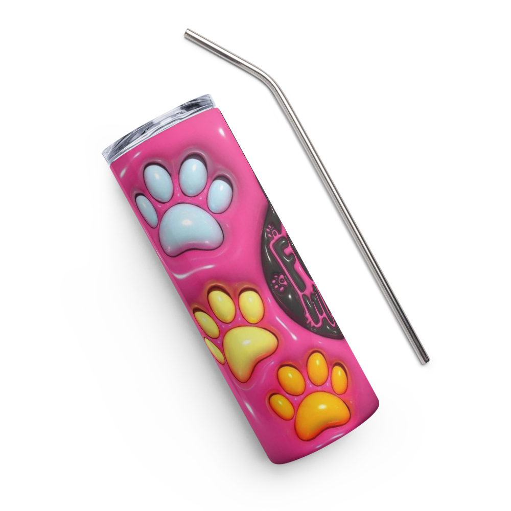 Fur Mom Puffy 20oz Tumbler