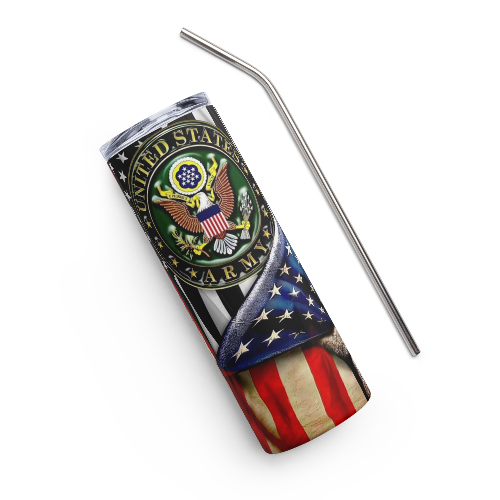 Army Flag 20oz Tumbler