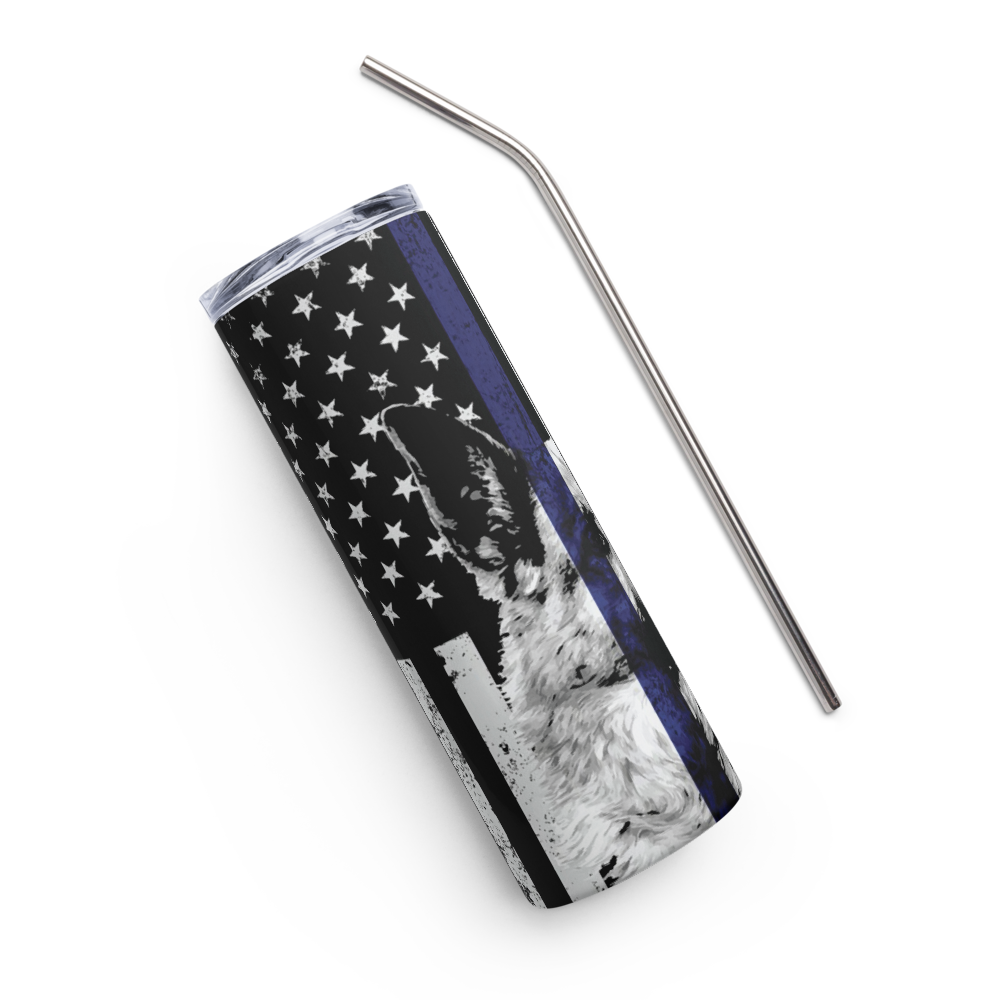 German Shepard Police 20oz Tumbler
