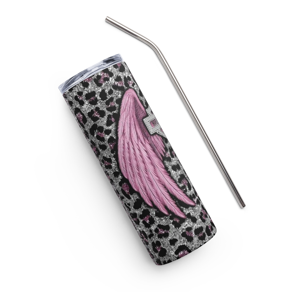 Pink Wings Harley Davidson 20oz Tumbler