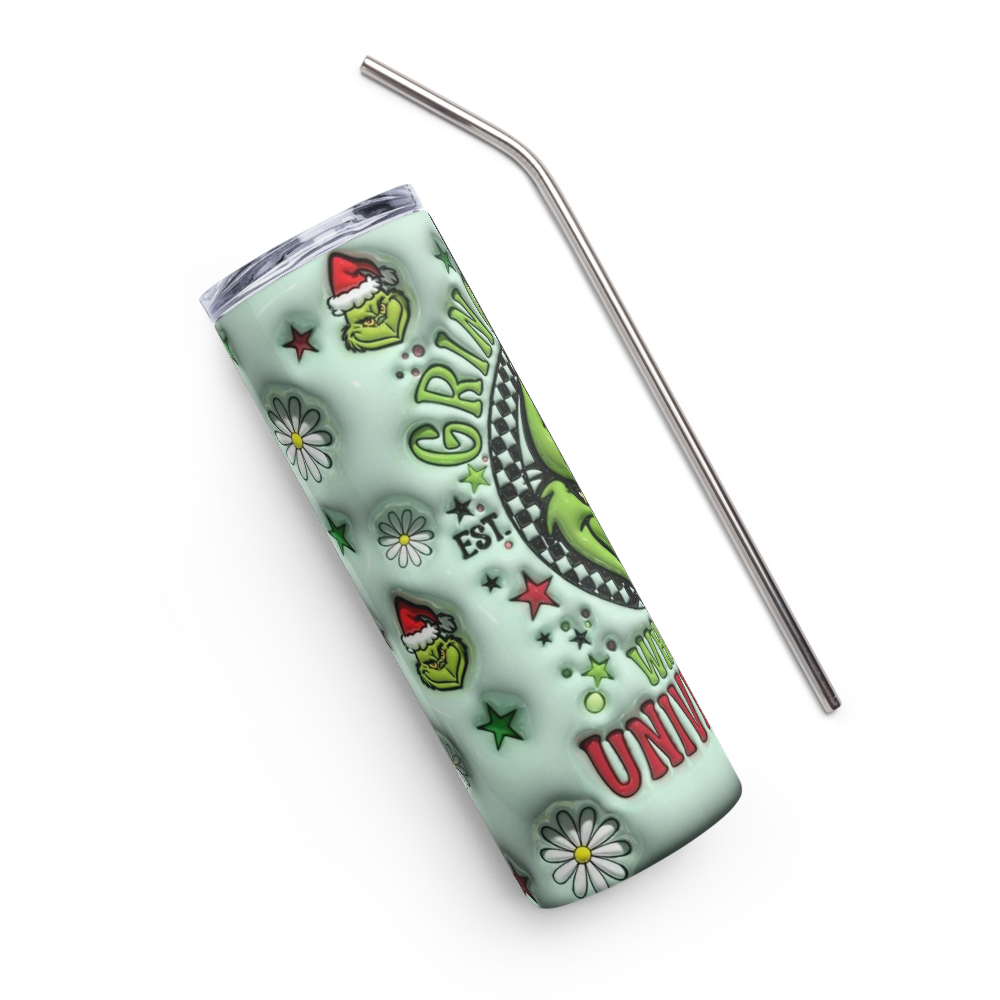 Whoville University Puffy 20oz Tumbler Cup