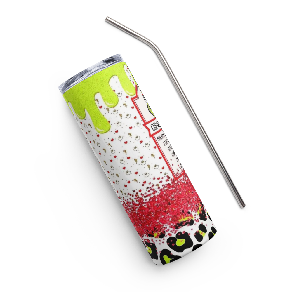 Grinch Cup Of Fucoffee 20oz Tumbler
