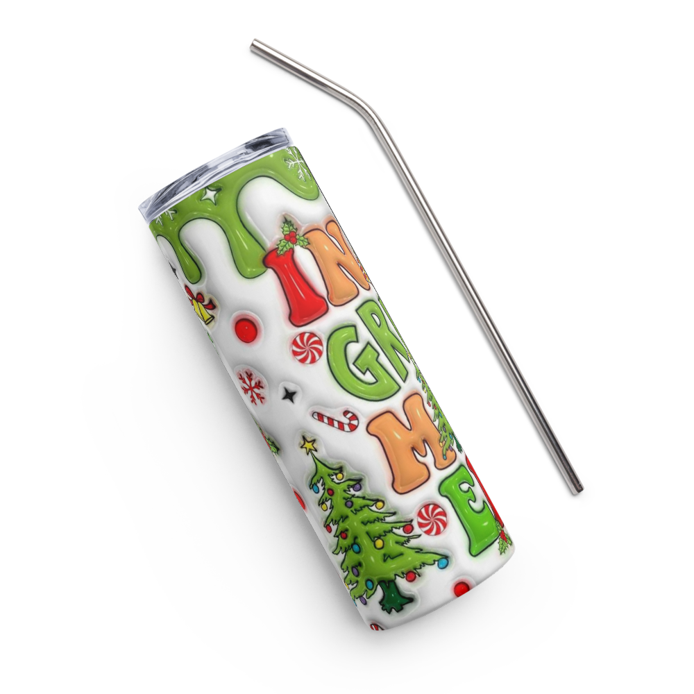 In My Grinch Era Puffy 20oz Tumbler