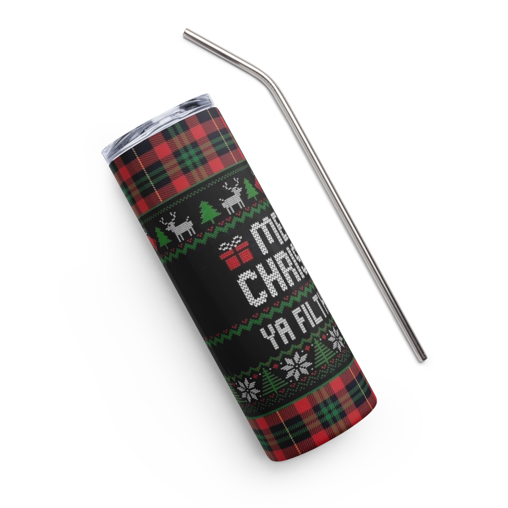 Merry Christmas Ya Filthy Animal 20oz Tumbler