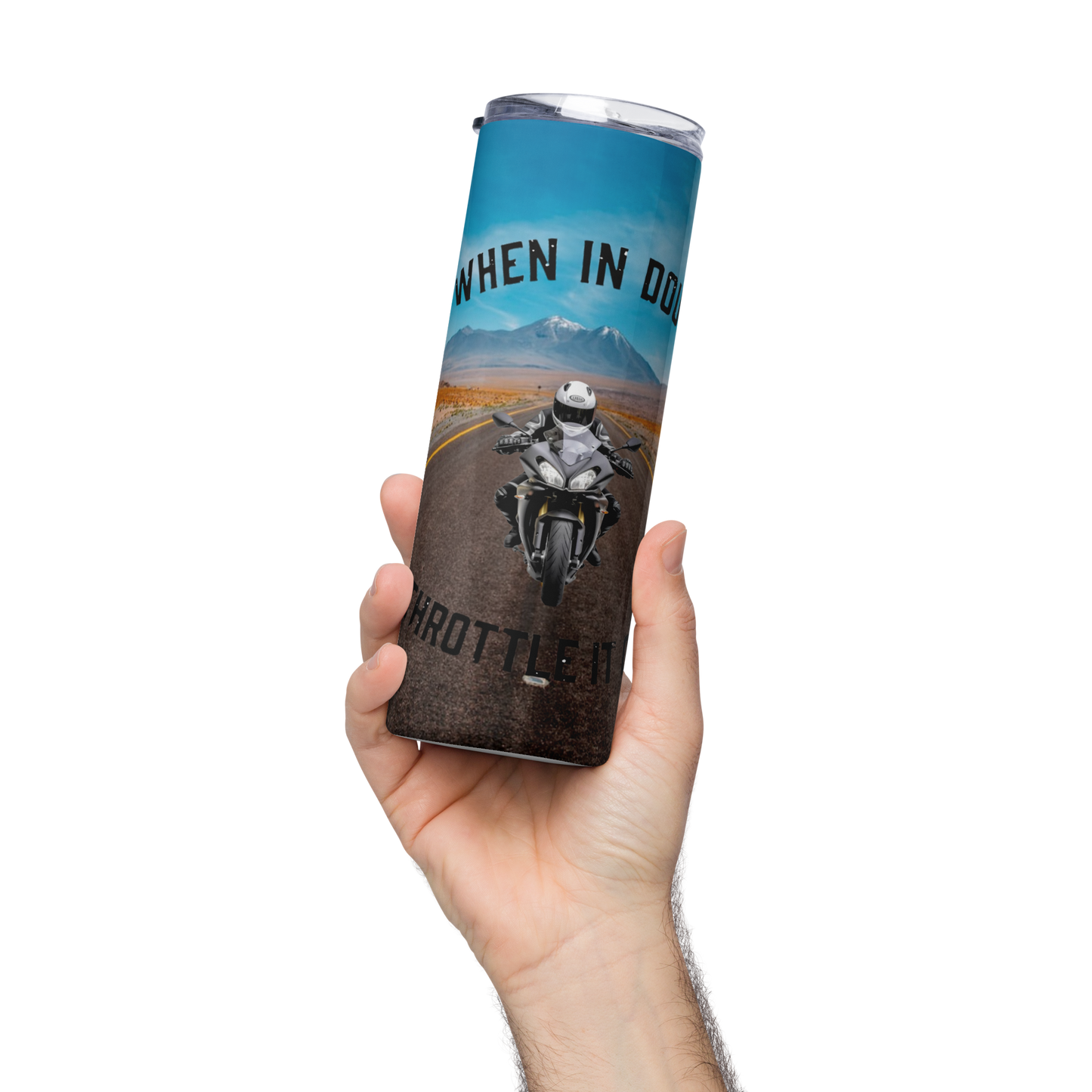 Throttle it out 20oz Tumbler Cup