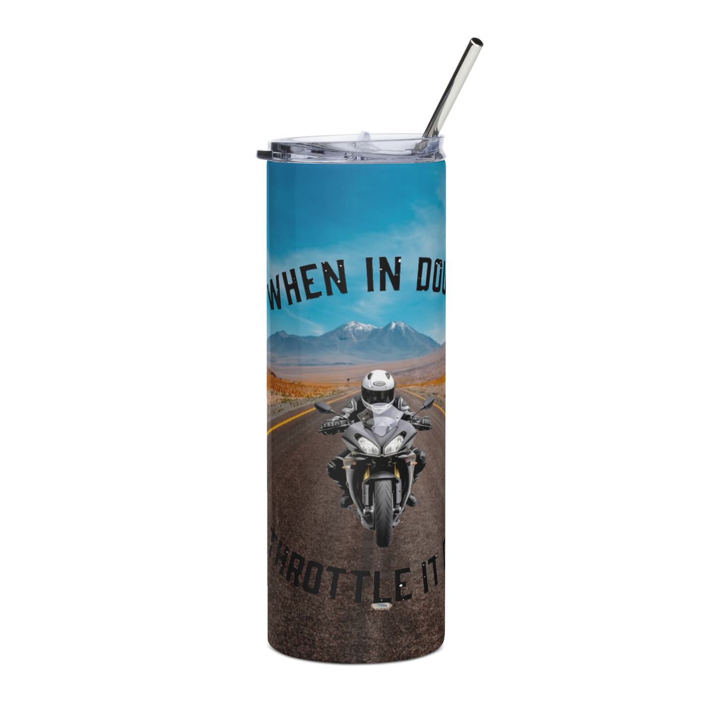Throttle it out 20oz Tumbler Cup