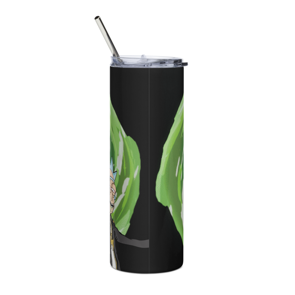 Stoned Rick and Morty 20oz Tumbler