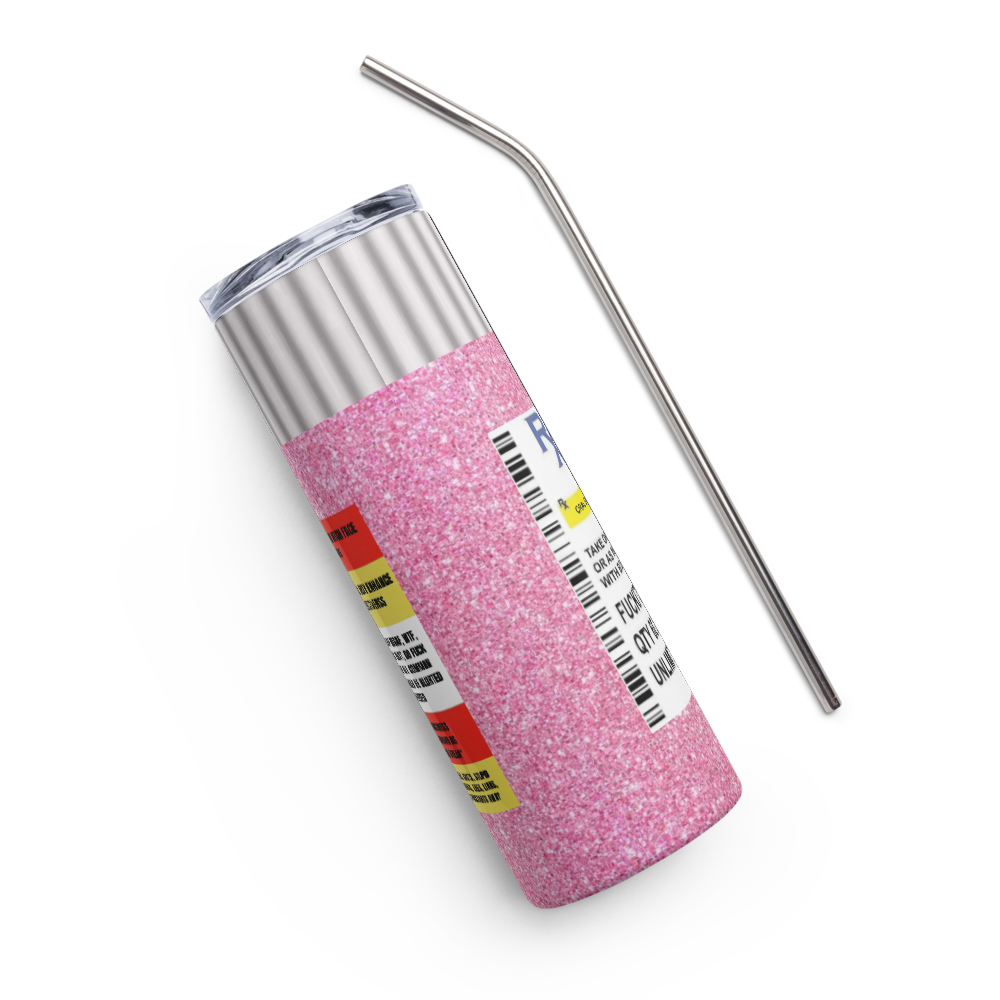 Fukitol Glitter PX 20oz Tumbler