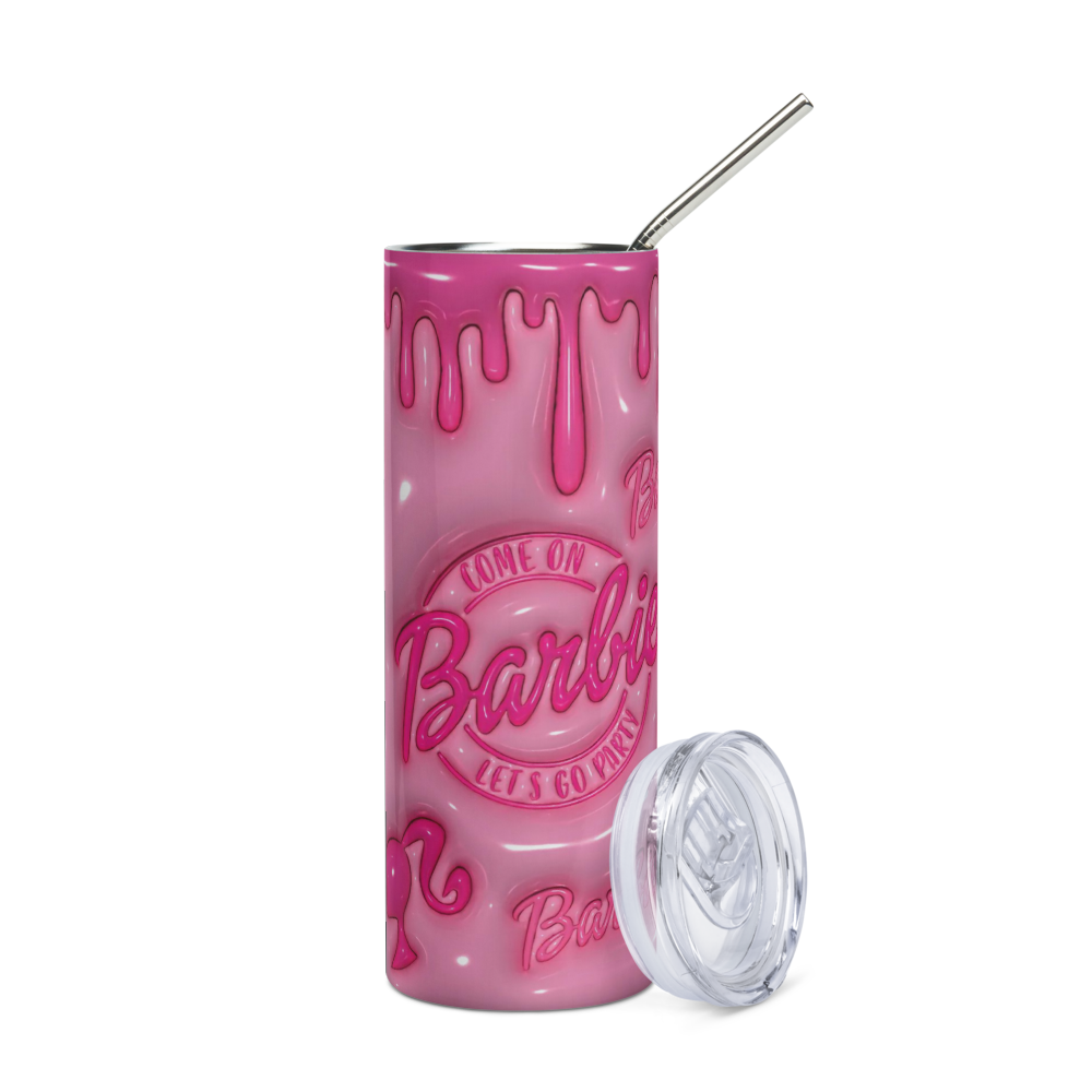 Barbie Puffy 20oz Tumbler Cup