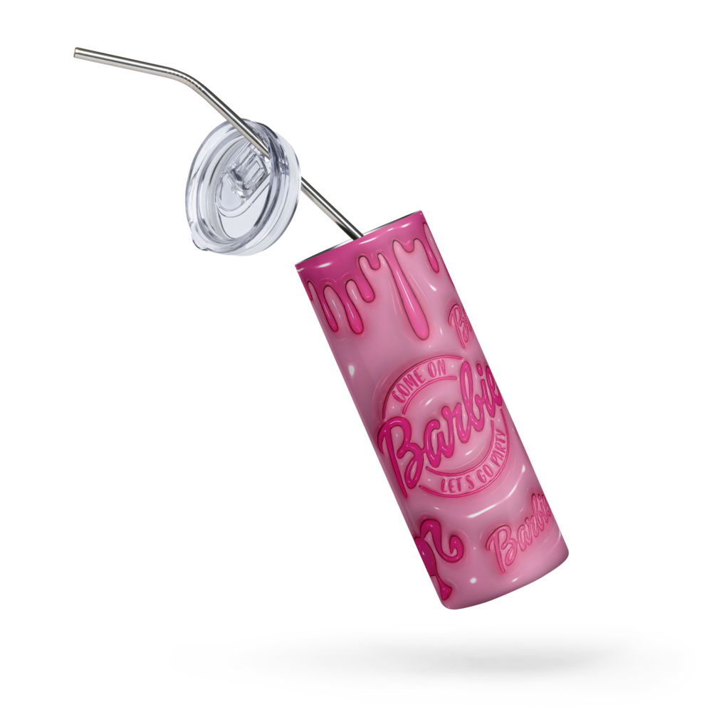 Barbie Puffy 20oz Tumbler Cup