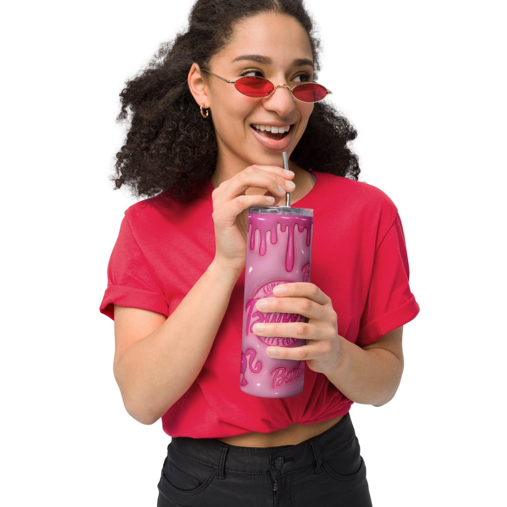 Barbie Puffy 20oz Tumbler Cup