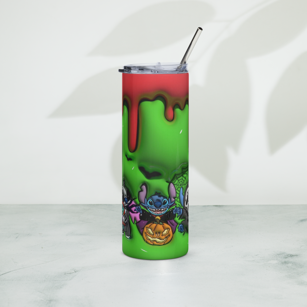 Stitch Slasher Puffy 20oz Tumbler Cup