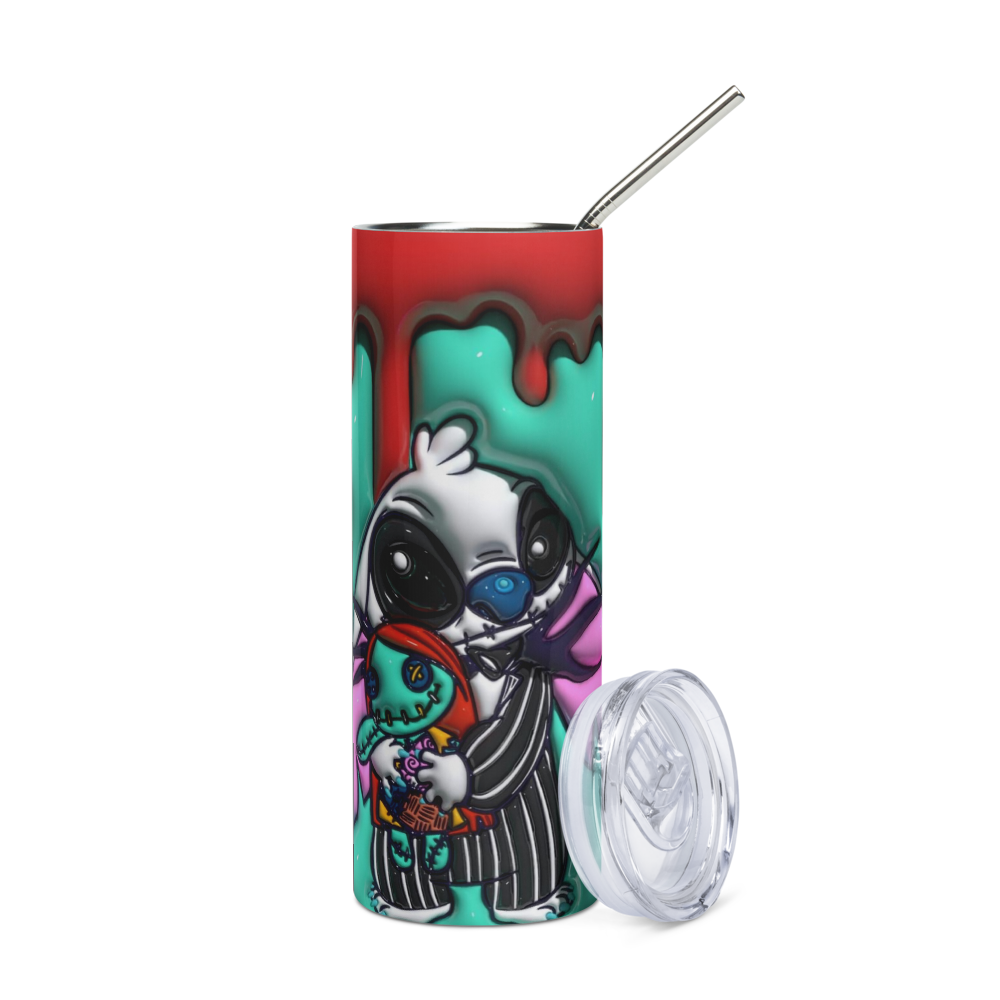 SkellyStitch Puffy 20oz Tumbler Cup