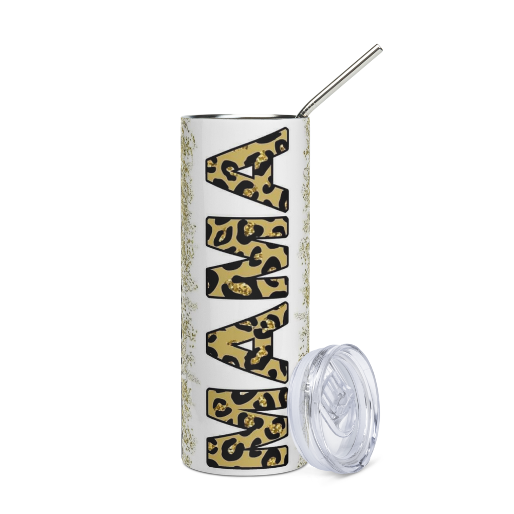 Cheetah Print MAMA 20oz Tumbler Cup