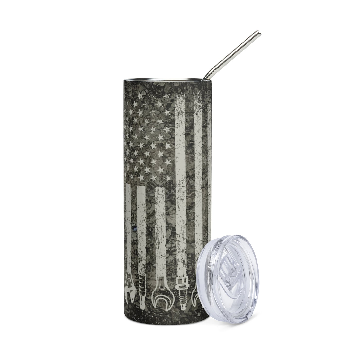 Mechanical Flag 20oz Tumbler